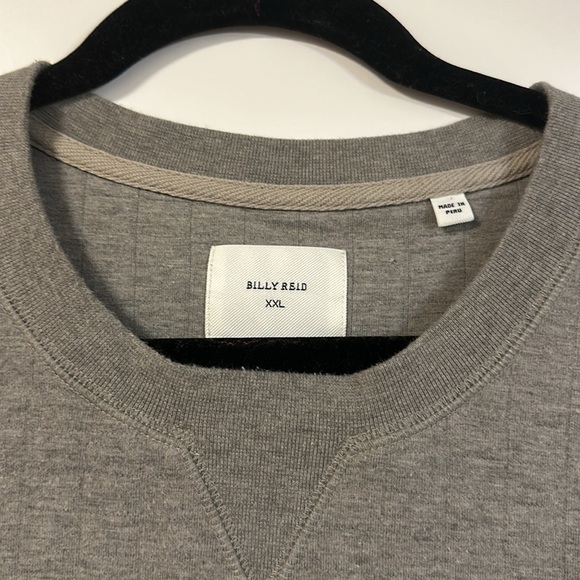 Billy Reid Quilted Crewneck sz. XXL - Picture 2 of 7